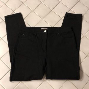 H&M black high waisted jeggings.